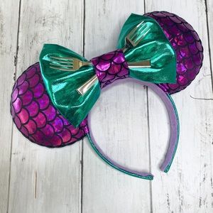 Little Mermaid inspired Mickey ears